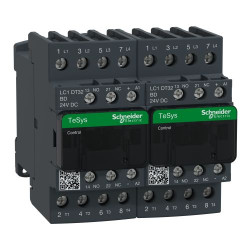 Stycznik odwrotny 24 V Schneider Electric styki: 4 32 A 1 NO + 1 NC LC2DT32BD