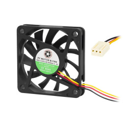 Wentylator 60x10 12V łożysko ślizgowe 3-przewodowy XTREME