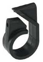 Spinka do kabli 19.8mm 43 x 16 x 26mm materiał: PE Czarny Spinka do kabli