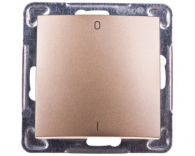 IMPRESJA Łącznik podwójny złoty metalik ŁP-11Y/m/28