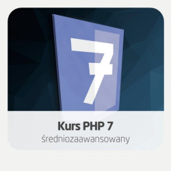 Kurs PHP7 - średniozaawansowany - wersja ON-LINE