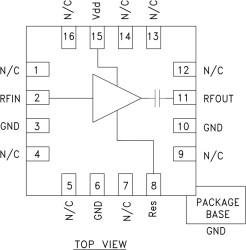 Low Noise Amplifier SMT, 0.7 - 1.0 GHz