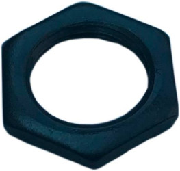 Nakrętka M10 OMEG OMEG (Ø x W) 13.9 mm x 2.00 mm czarny MUTTER-M10-OMEG-BK