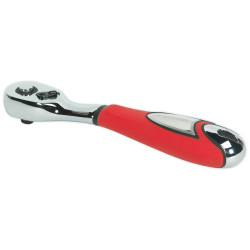 Sealey AK966 Ratchet Wrench Cranked Handle 1/4&quot;sq Drive