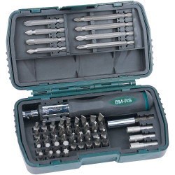 Brüder Mannesmann M29853 Bit Set 53-Piece Versatile and Durable