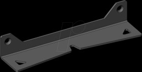 421-000-08 Wall bracket X30-110, anodised