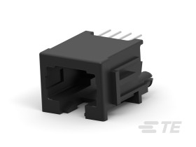 Złącze Ethernet Żeński Złącze RJ45 Montaż na płytce Cat3 TE Connectivity Pionowy 8-żyłowe