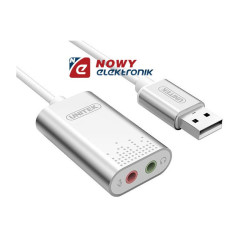 Karta Dźwiękowa na USB UNITEK Stereo, Professional Y-247A