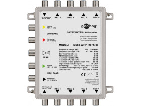 Pasywny multiprzełącznik SAT 5 wejść/8 wyjść