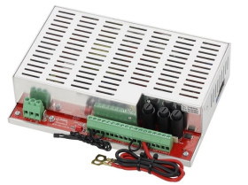 Moduł zasilacza do systemów przeciwpożarowych EN54M-5A40-65 27,6V/5A/2×40-65Ah