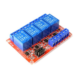 Przekaźnik 4 kanałowy 5V 10A HL/LL 4CH