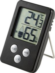 Termohigrometr czarny E0130
