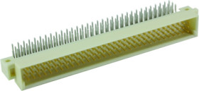 Male connector, type C, 64 pole, a-c, pitch 2.54 mm, solder pin, angled, 09031646919
