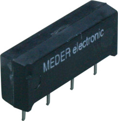 Reed relay, 24 V (DC), 1 Form A (N/O), SIP, 10 W, SIL24-1A72-71L