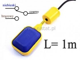 Sonda pływakowa KEY MT-1, PCV, z obciążnikiem