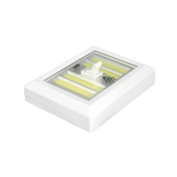 Lampa ścienna włącznik LED COB3W COB na baterie + magnes/naklejka