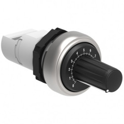 Potencjometr obrotowy Rezystor nastawny 10kOhm 1W (250V AC) fi:22mm IP69K LOVATO