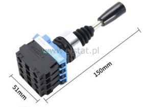 Joystick przemysłowy; 4 położenia; stabilny; 4x NO