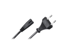 Przewód, kabel zasilający ósemka 1,5-1,8m SN-14 z atestem