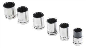 Zestaw Nasadek 6 Piece 1/2 Cala Kwadratowy Drive Rs Pro