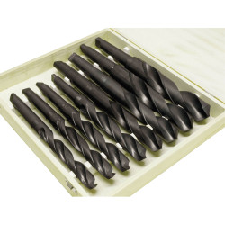 Holzmann SPSMK34 HSS Metal Twist Drill Bit Set 8-Piece MK3/MK4