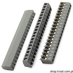 19WZ4 Snap Connector to Wire 19 Pin THT WEIDMULLER