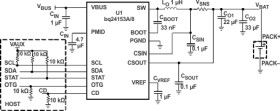 Fully Integrated Switch Mode One Cell Li-Ion Charger with Full USB-Compliance.