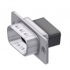 Deltron Connectors DTS09 PX Złącze męskie D-Sub 180 ° Ilość styków: 9 zaciskane 1 szt.