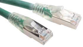 Kabel Ethernet Cat6 długość 5m Z zakończeniem RS PRO LSZH średnica 6mm