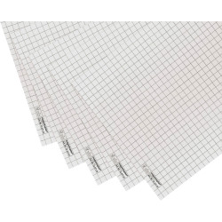 Magnetoplan 1227101 Flip chart sheets Squared White 650x930mm 100 sheets