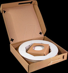 FB4SC40 FTTH termination box, 4x SC/APC, with 40 m installation cable