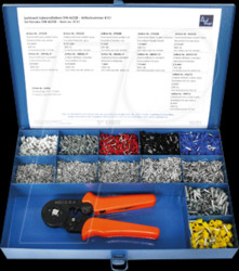 Assortment of ferrules mixed, 0.5 - 6.0 mm², 11700 pieces