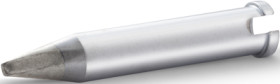 Soldering tip, chisel shaped, Ø 6 mm, (T x L x W) 0.7 x 36.5 x 1.6 mm, XTR A