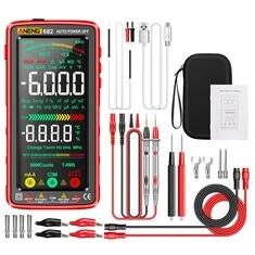ANENG 682 Smart VA Odwracalny multimetr Prąd przemienny/prąd stały Amperomierz Tester napięcia Akumulator, Narzędzia do pomiaru