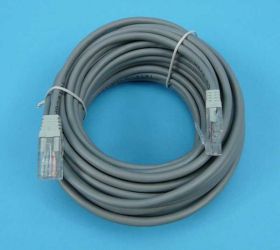 UTP 5e CROSS 10,0mb SZARY PATCHCORD