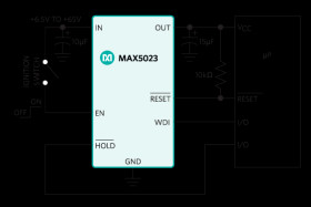 65V, Low-Quiescent-Current, High-Voltage Linear Regulators with µP Reset and Watchdog Timer