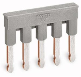 Ridge bridge for terminal block, 281-485