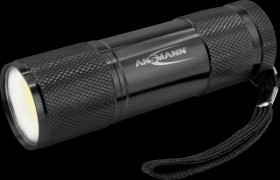 1600-0399 LED Torch, 175 lm, Black, 3x AAA Battery