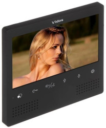 Wielofunkcyjny monitor przeznaczony do pracy w systemie VIDOS DUO ekran LCD TFT o przekątnej 7 cali 800 x 480 pix M1023B