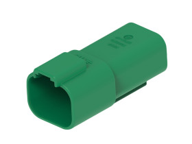 Złącze samochodowe 4-pinowe TE Connectivity 2-rzędowe Męski 13A DT04-4P Kabel Kabel wTYK 4-DROŻNY