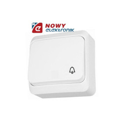 Wyłącznik PRIMA WNT-101P dzwonk. BIAŁY