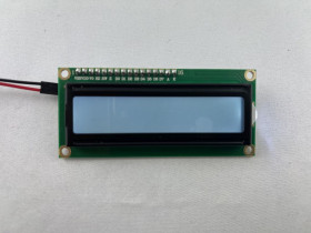 WYŚWIETLACZ LCD 1602 2x16 HD44780 KONWERTER I2C czarne znaki białe tło (ARD-LCD1602-WHITE)