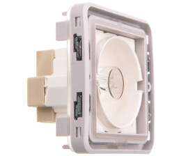 PLEXO55 Sygnalizator szary / biały 069583