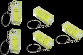 TOOL-003-5 spirit level with key ring - set of 5