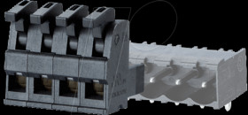 ASP0450322 Spring-loaded terminal block, plug-in, 3-pin, RM 5.00