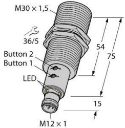 Przycisk refleksyjny, ultradźwękowy Turck 1610073 1 szt.
