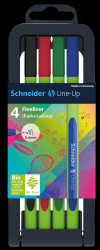 191094 Line-Up, fineliner, 0.4 mm, set of four
