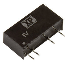 Przetwornica DC-DC, 1W, Uwe 10,8 → 13,2 V DC, Uwy ±5V dc, Iwy 200mA, XP Power