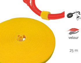 PRO 1240 Hook and Loop Tape, 82 ft, yellow