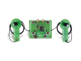 Whadda Classic tv tennis game with analog rackets - DIY kit